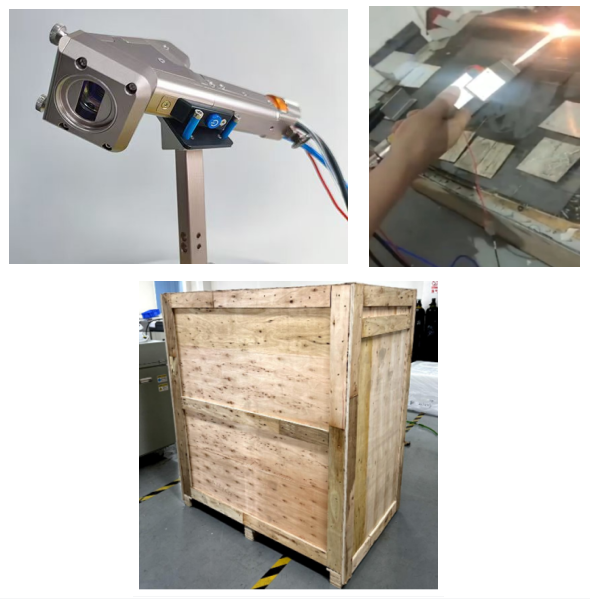 2000W Handheld Single Wobble Laser Cleaning Machine with CW Laser Output Mode