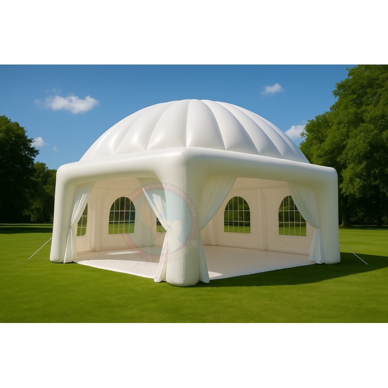 Inflatable Wedding Tent White Inflatable Event Tent Custom Palace Tent Outdoor Inflatable Hall for Celebration Party