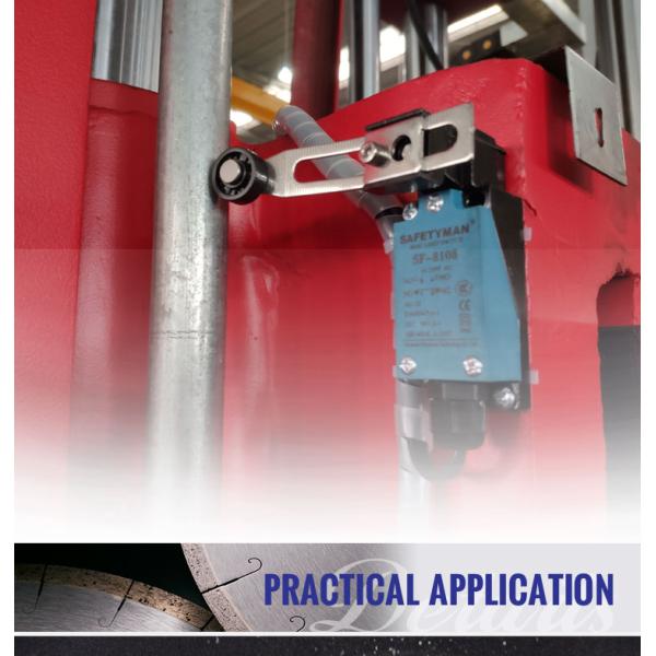 Каменная промышленная автоматическая многоствольная гранитная натуральная красная гранитная резка 3500/1500/1100 мм