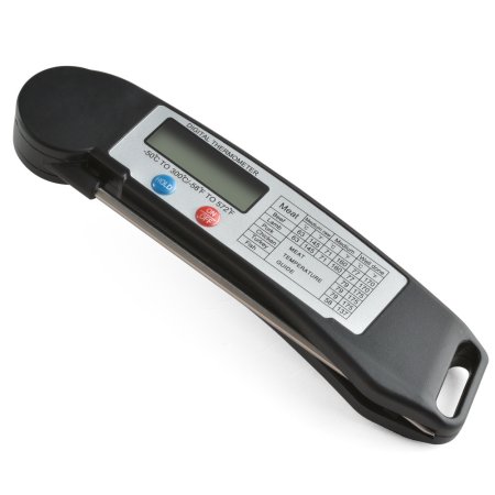 Digital Cooking Kitchen Probe Thermometer , Thermo Meat Thermometer With Stainless Steel Probe