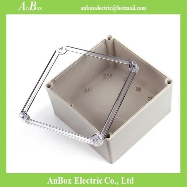 200*200*130mm ip66 Waterproof Clear Cover Plastic Enclosure Junction Box