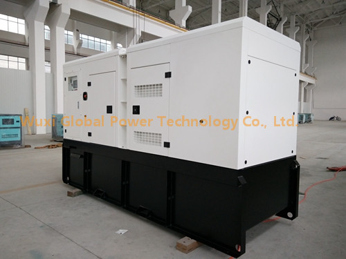 250 KVA Perkins Soundproof Water - Cooled Diesel Generator Set 1300L