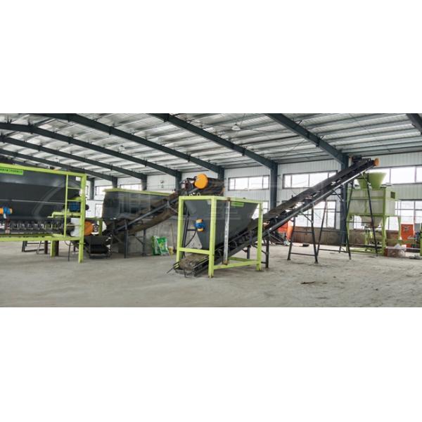 China Supplier Chicken Manure Automatic Organic Fertilizer Production Line