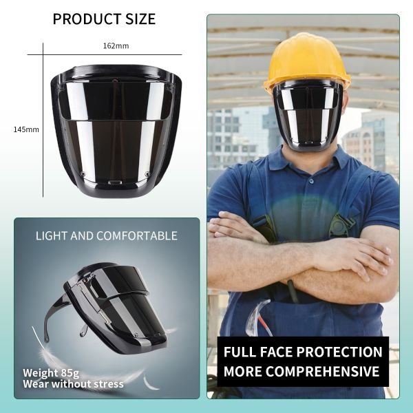 New Sale Auto Darkening Variable Shade Solar Weld Face Visor Helmets Hood  Argon Arc Welder Welding Shield Hood