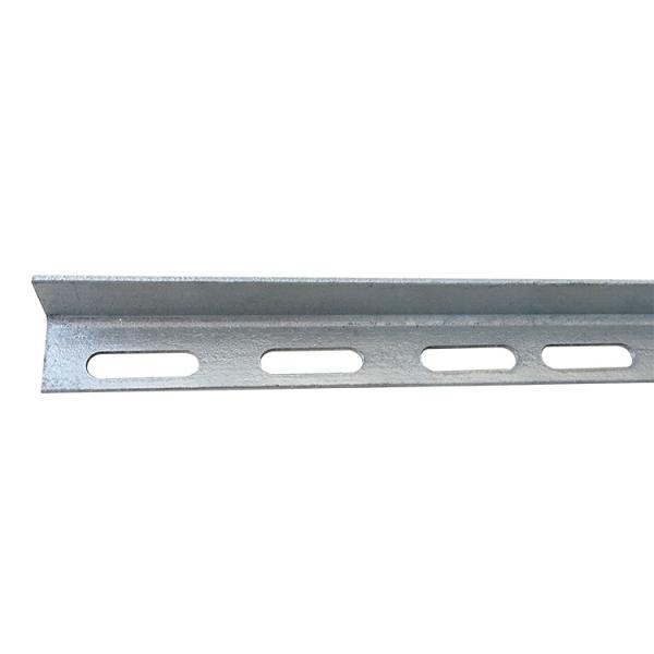 Various Color Steel Slotted Angle Bar ISO Certification Building Materials Durable