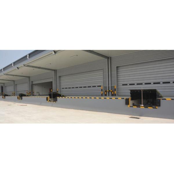 Galvanized Finish Customized Warehouse Workshop Automatic Dock Plate Dock Door Levelers With Hydraulic Power Source