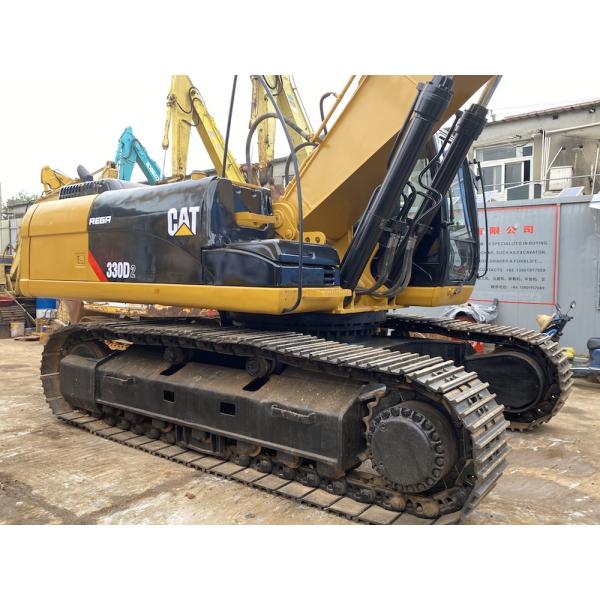 Second Hand 330D CAT Construction Machinery Excavator With 1.5m3 Bucket