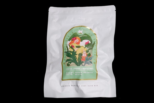 Saco de baño para pies con fragancias de hierbas naturales Aromaterapia de inmersión de hierbas para pies