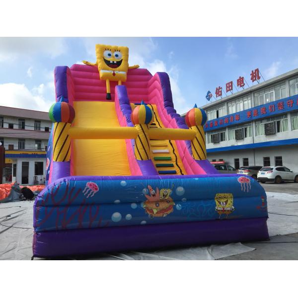 1000Dプラトンの商業膨脹可能なスライドの跳躍の城の空気跳ね上がりの家