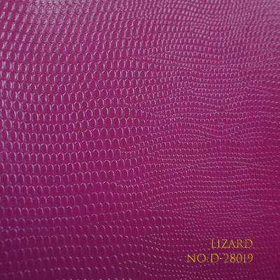 Emballage en papier PVC sur mesure résistant aux déchirures avec grain de lézard