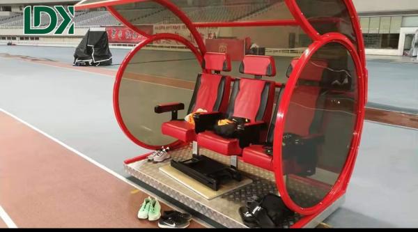Refugio de entrenamiento multifuncional con estructura de aleación antioxidante y parasol ajustable