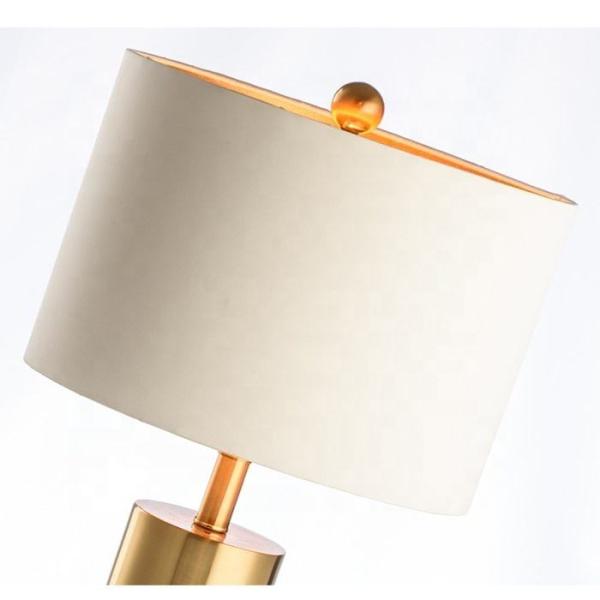 Винтажный абажур ткани моды настольной лампы ухода за больным спальни E27