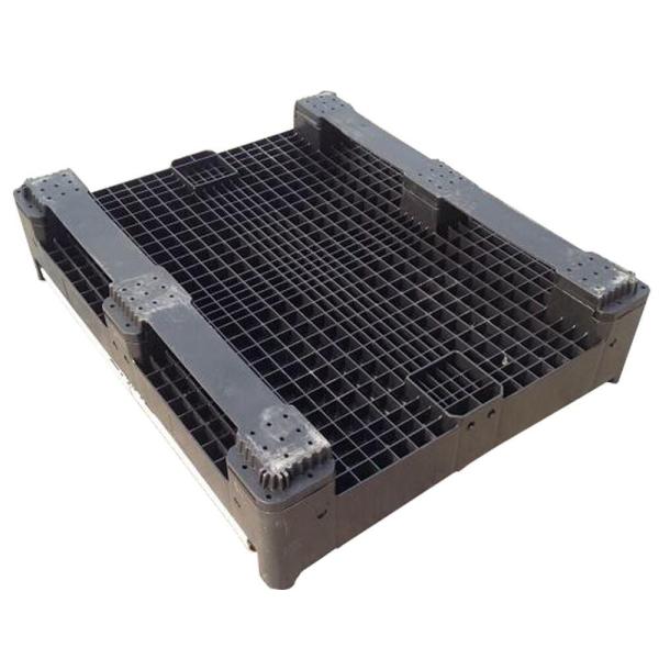 1200*1000*810mm Grey Collapsible Bulk Containers for Food Easy to Clean and Maintain