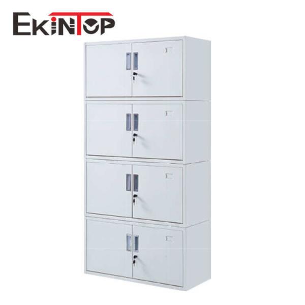 Armário de aço laminado do escritório de 4 gavetas, OEM inodoro do armário do arquivamento do metal