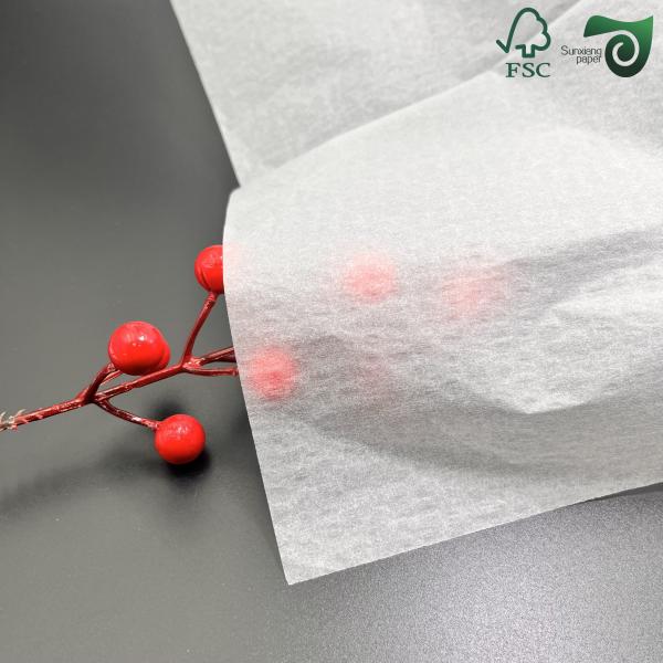 30gsm Food Wrapping Paper Semi Translucent White Paper For Baking Cup
