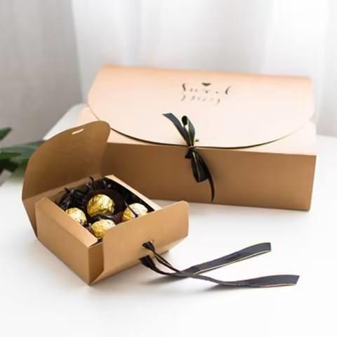 Best Selling Wedding Favors Candy Boxes Gift Packaging Box Paper Gift Candy Boxes For Sales