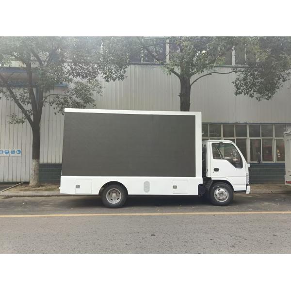 Full Color P5 P6 Mobile LED Billboard Trucks Isuzu Mobile Digital Billboard Truck
