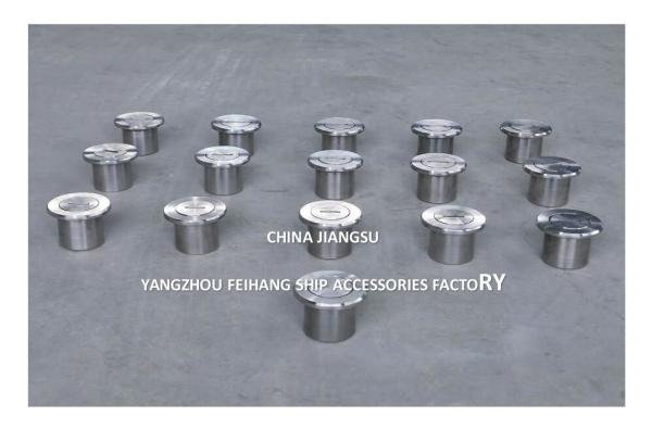 Sounding Tubes-Sounding Pipe Head With Stainless Steel Body And Stainless Steel Plug with square or rectangular holes
