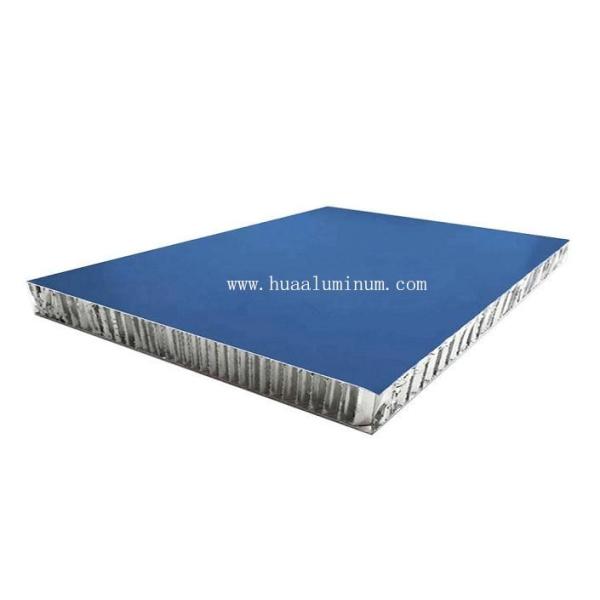 Brushed Heat Insulation Honeycomb Aluminium Panel Sandwich Structure