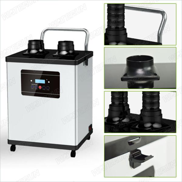 Sistema de baixo nível de ruído do absorvente e do filtro do fumo das emanações da beleza para a indústria da beleza