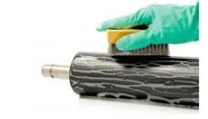 6 Inches Handle Length Metallic Brass Brush The Perfect Solution for Cleaning Metal Anilox Rollers