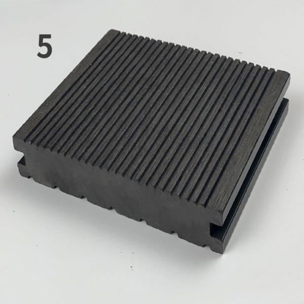 Composite Plastic Wood Decking UV resistant Extruded WPC Decking Factory