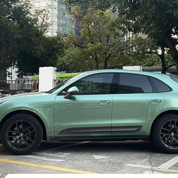 Hydrophobic Gloss Self Healing Emerald Fern Green PPF Paint Protection Film