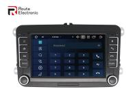 Wifi Bluetooth radio de coche de 7 pulgadas, estéreo de coche OEM para Volkswagen