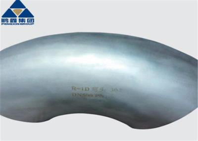 O cotovelo de ASTM A403 WP316 LR, ASME B16.11, 8 polegadas, 90 graus, explosão da areia, óleo lustrou, conexão de tubulação.