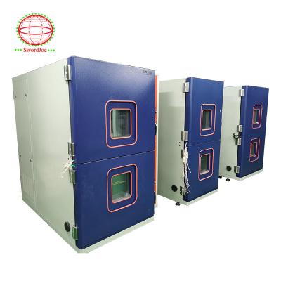 Industrial Two Zone Thermal Shock Testing Chamber 100L Capacity