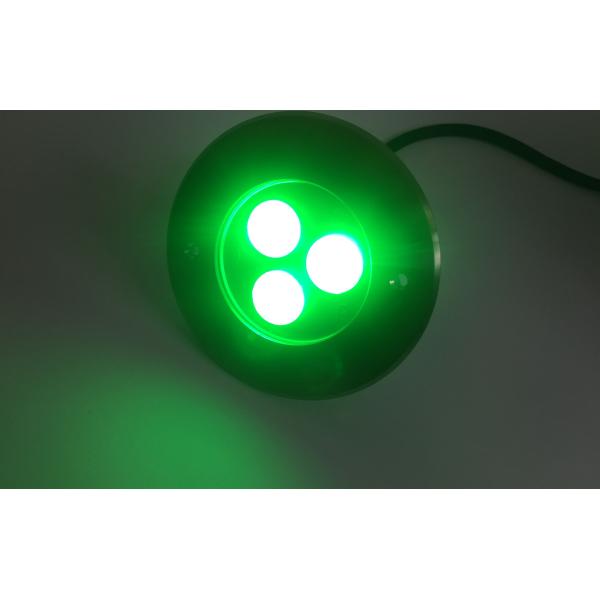 3W 9W 316 Stainless Steel LED Underwater Lights RGB 3in1 Embedded Type Underwater Light