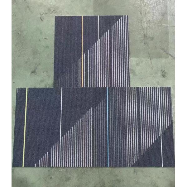 Commercial Office Nylon Carpet Tiles with PVC Backing Heavy Duty and Easy to Install
