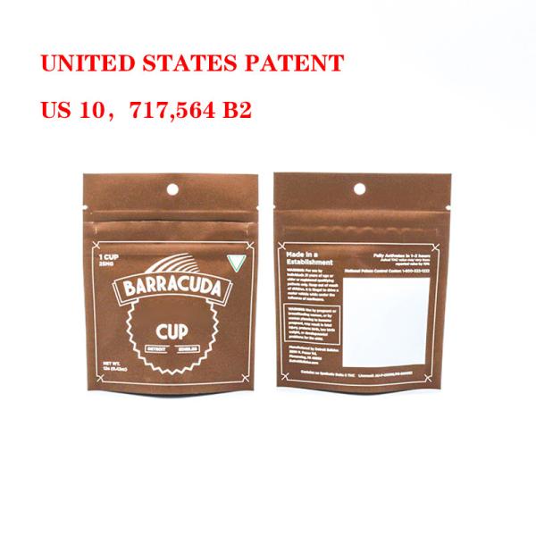 Customized Smell-Proof Child-Resistant Mylar Bags With Secure Plastic Zipper Lock For Tobacco Packaging