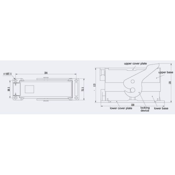 58 Pairs Circuit Breaker Accessories GDZ-58 Secondary Plug Socket For VS1 VD4 Circuit Breakers