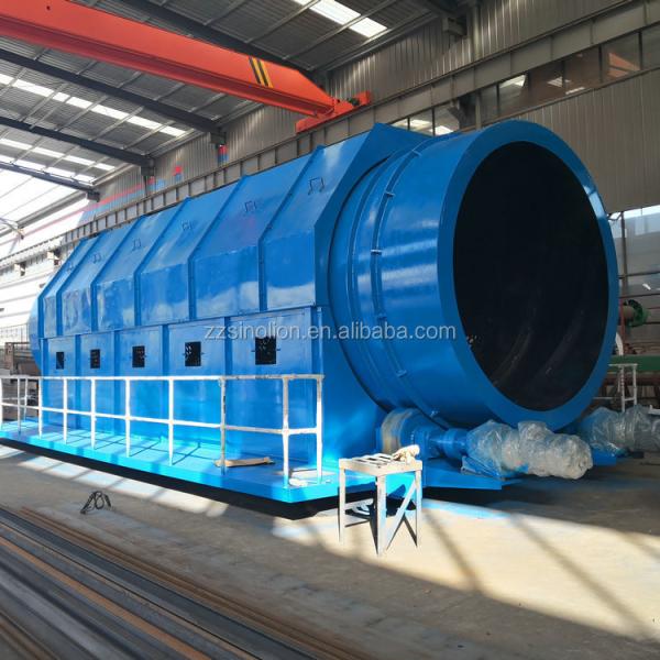 Waste Recycling Plant with Rubber Ball Cleaning System Feeding Size Less than 300mm