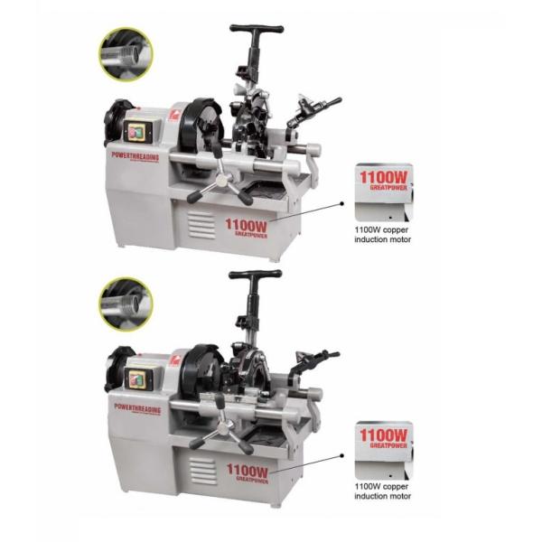 STT50N Threader de tuyaux 1100W Machine de filtrage et de coupe à haut rendement