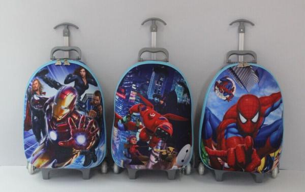 Egg style kids trolley suitcase