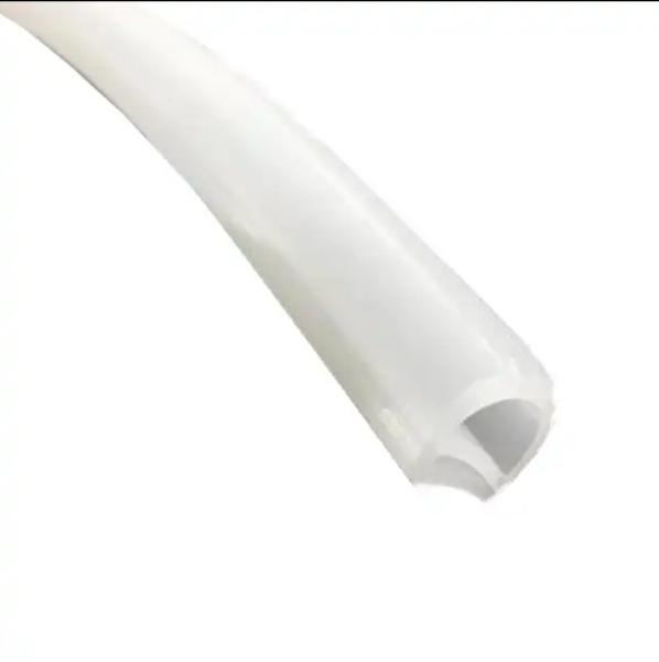 3M Faixa de extrusão de borracha de silicone autoadhesiva em forma de D para serviço de processamento de branco