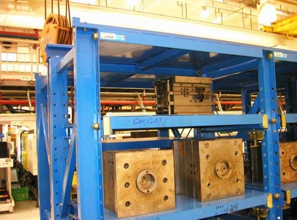 Facile assemblez les supports de stockage de moulage par injection, type en acier de tiroir d'unité de rayonnage de stockage