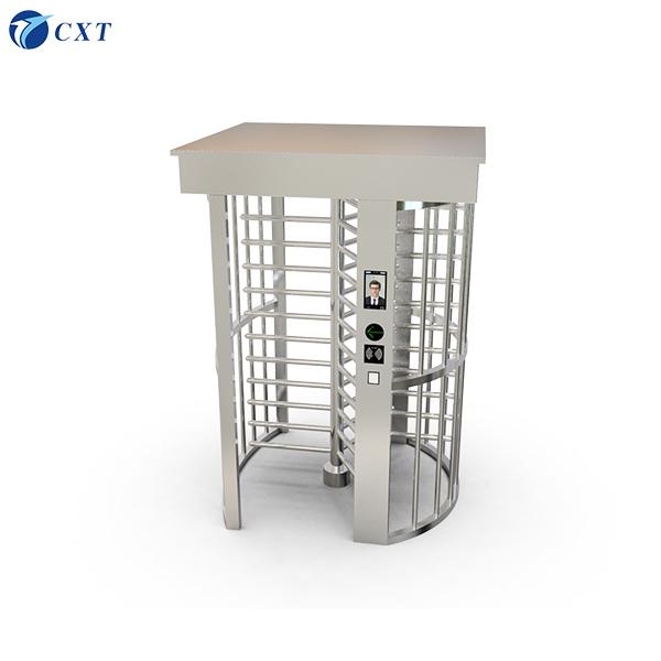 25-30 Person/Min 120-Degree Rotation Stainless Steel Full Height Turnstile with Anti Collision