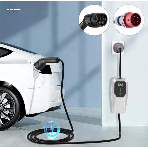 RDC Commerical New Energy Automobile Charger Type2 3.5kw 7KW AC Portable EV Charger With 6.4m Cable