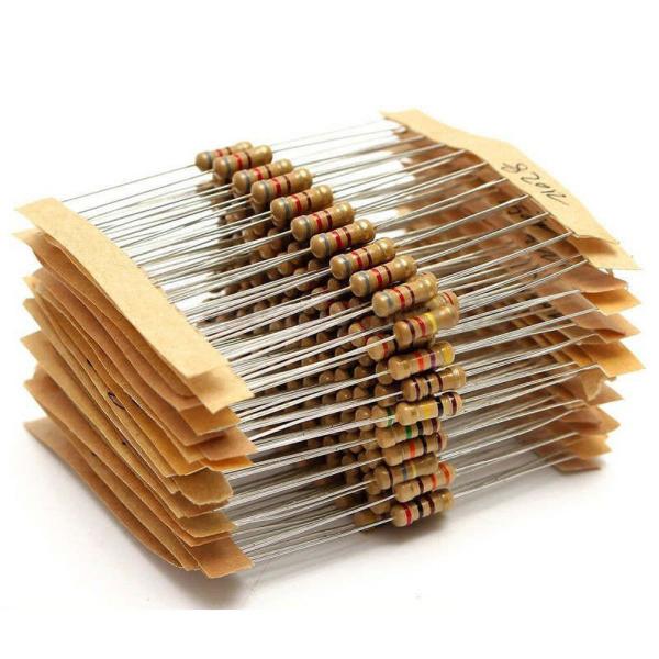 1/8W Carbon Film Resistor Fixed Axial Leaded Resistor 5K6 47K 820K