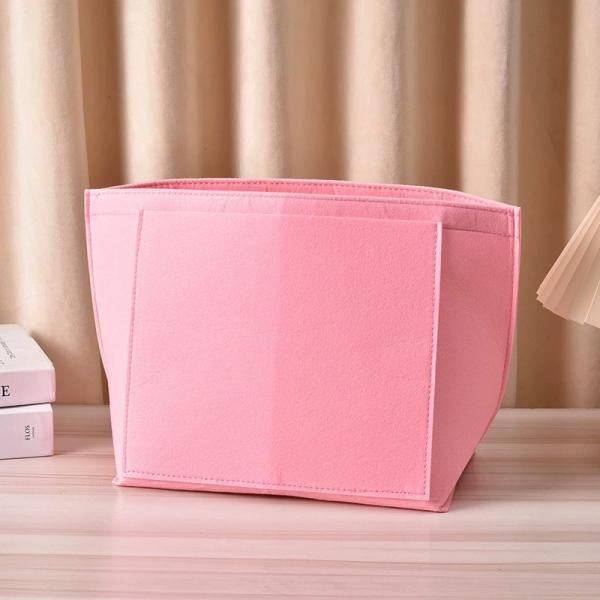 Purse Organizer Insert For Handbags & Base Shaper Set, Felt Organizer Insert Large Tote, Bag Organizer With Zipper Sizes, Fit Speedy Neverfull MM City And More