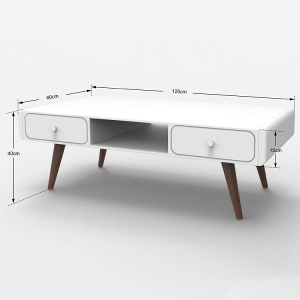 Журнальные столы MDF E1 твердые деревянные