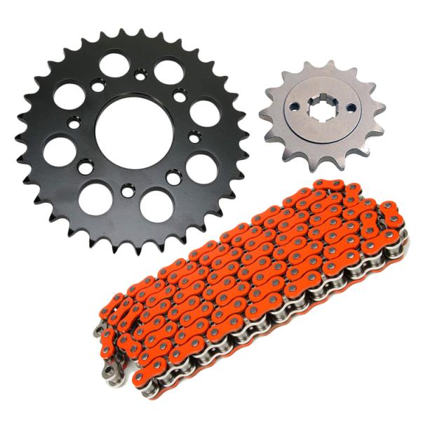 520 Motorcycle Sprocket and Chain Kits for KTM Duke 200 Enhanced Riding Experience