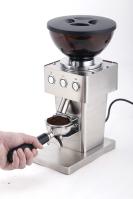 café portátil Bean Grinder Burr Coffee Grinder Stainless Steel do alojamento liso de 250W 220V