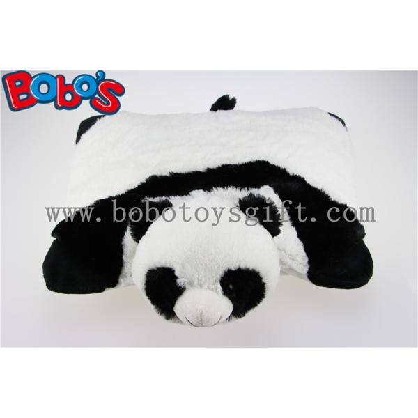 Plush Stuffed Pillow Cute Panda Shape Cartoon Travel Pillow Cushion