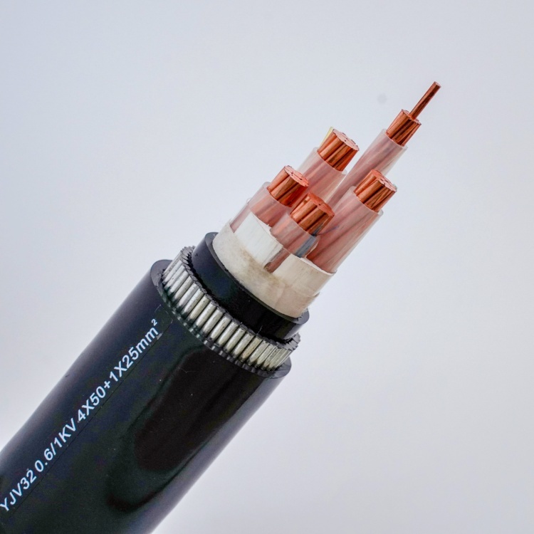 PVC Jacket Thermal Insulated XLPE Cable in Black for Enhanced Thermal Performance in Temperature Environments