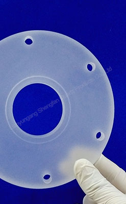 Прозрачная стеклянная пластина кварца с лазером полупроводника отверстия сверля 100мм