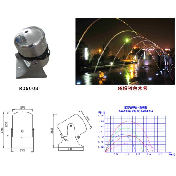 Струя воды ламинарной подачи фонтана 4M3/H бассейна